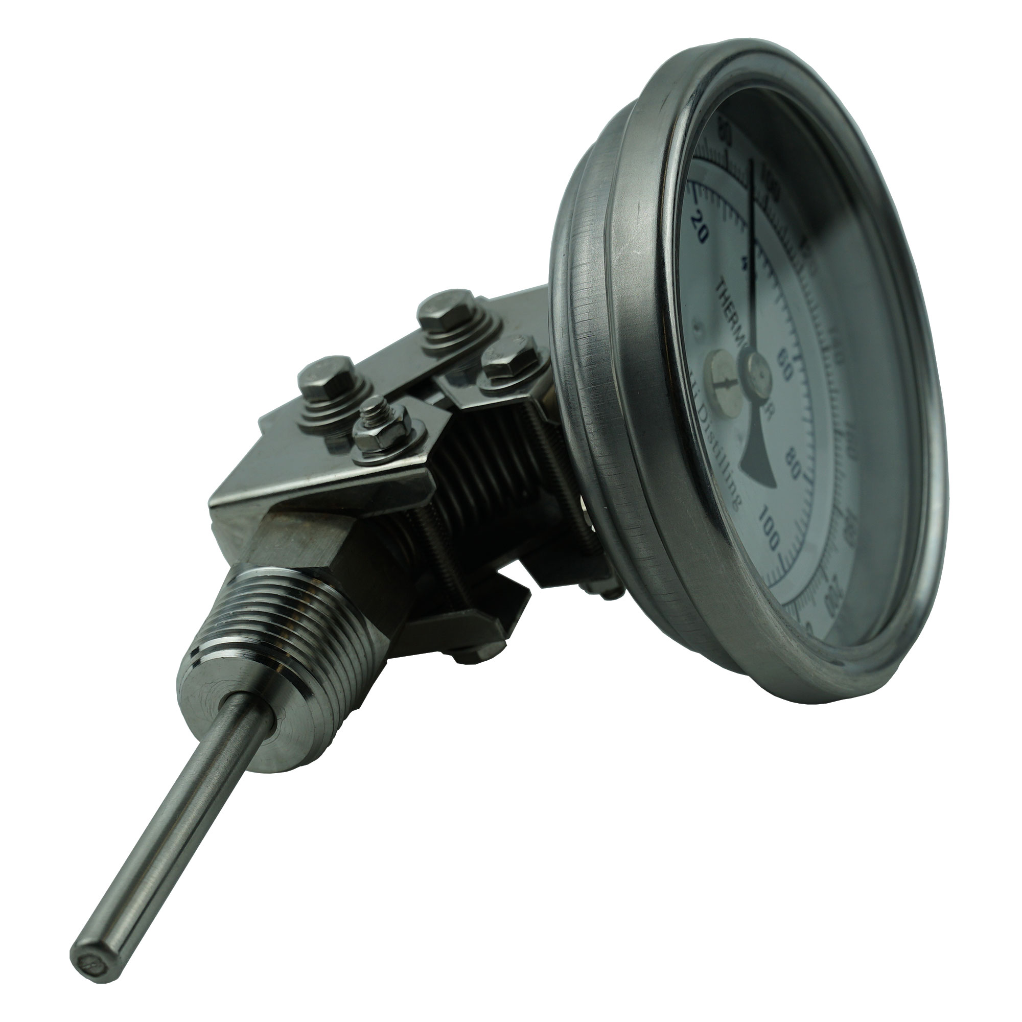 Adjustable Stainless Dial Thermometer
