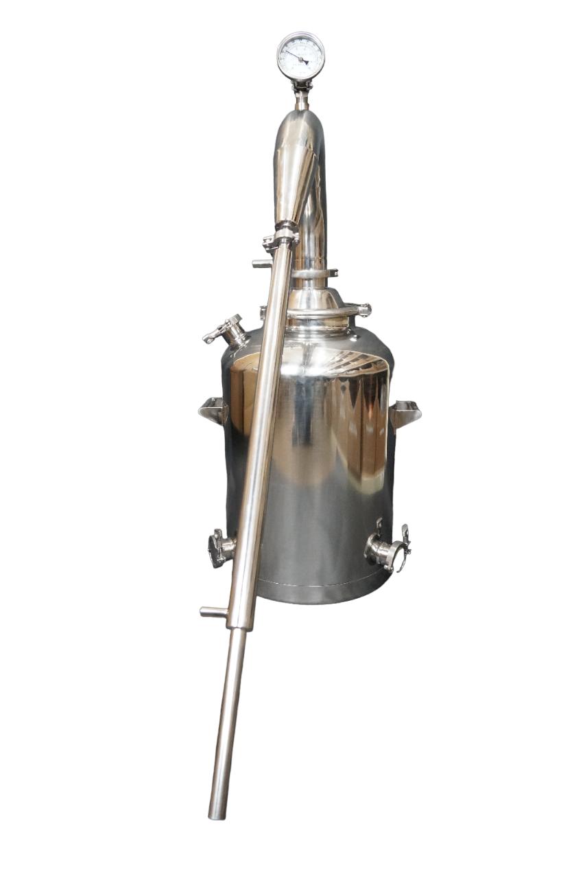 8 Gallon with 2 Inch Stainless Traditional Pot Still